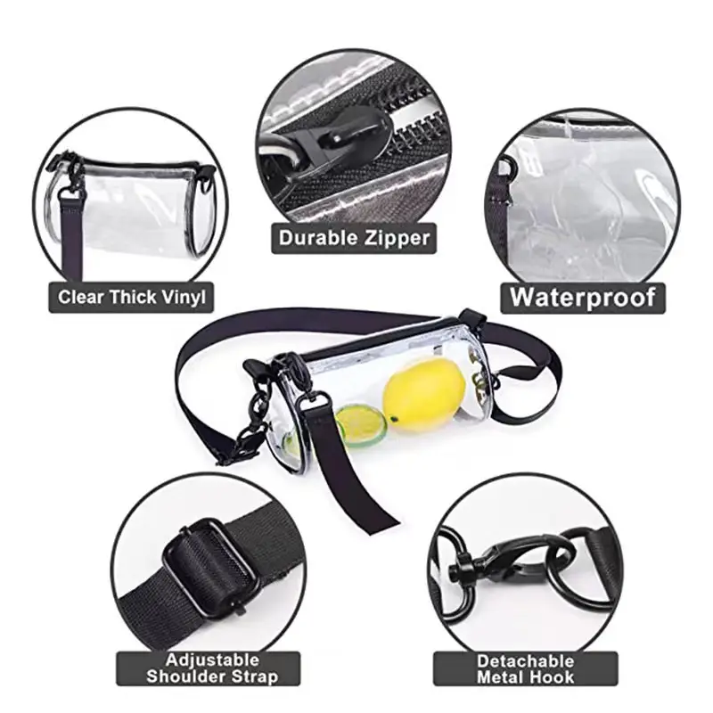 Waterproof Crossbody Bag for Cosmetics & Mobile Storage