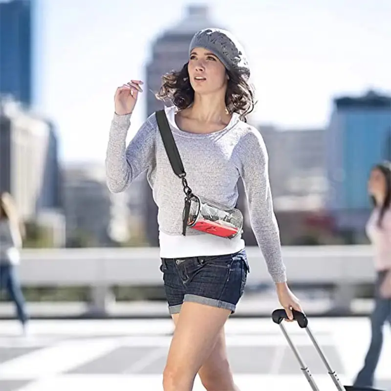 Waterproof Crossbody Bag for Cosmetics & Mobile Storage