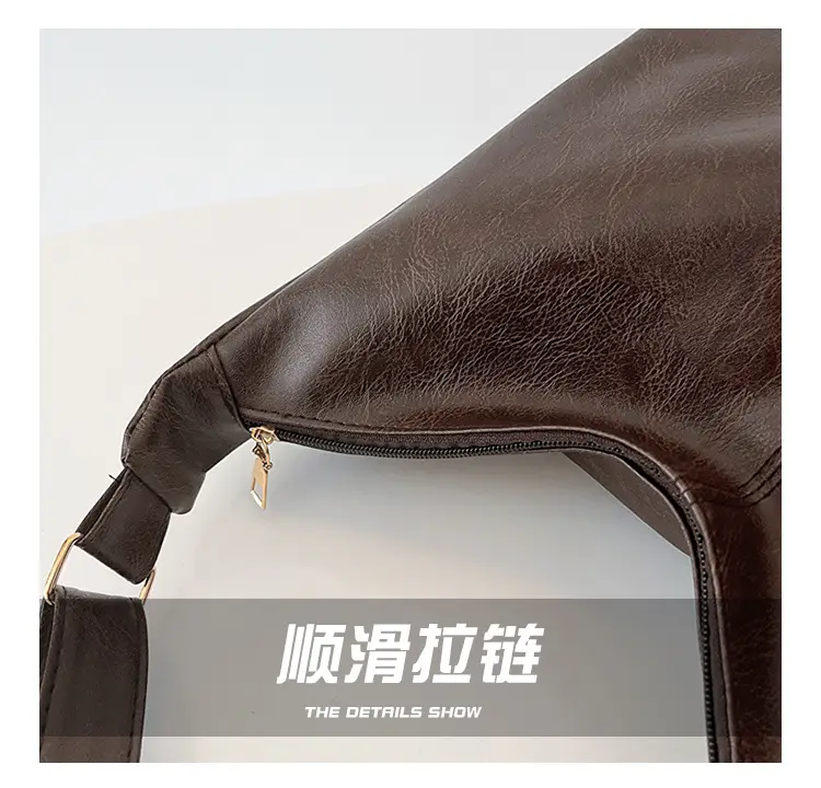 Brown Korean Style Large Cap Bag for Women — feature 4