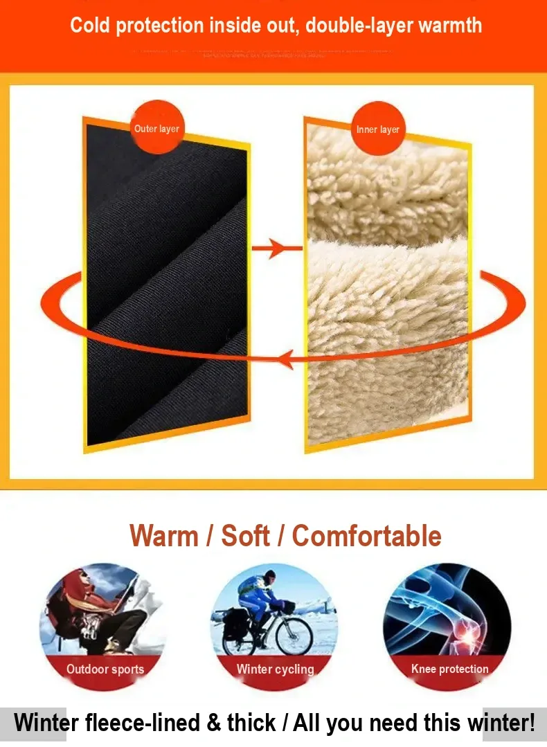 Diagram showing dark outer fabric and fleece-like inner lining.