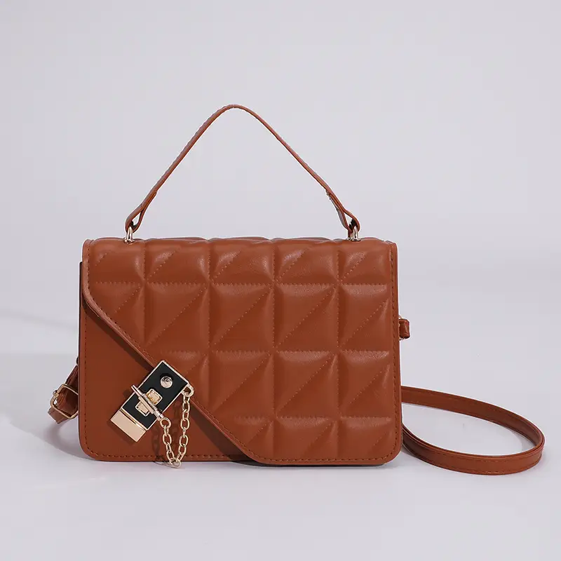 2023 Trendy Women's Quilted Shoulder Bags with Diamond Embroidery - Image 8