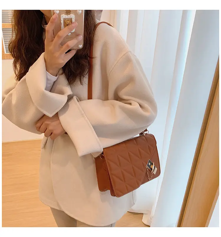 2023 Trendy Women's Quilted Shoulder Bags with Diamond Embroidery — feature 20