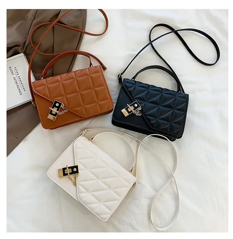 2023 Trendy Women's Quilted Shoulder Bags with Diamond Embroidery — feature 23