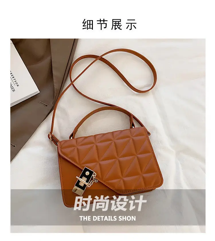 2023 Trendy Women's Quilted Shoulder Bags with Diamond Embroidery — feature 3