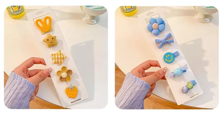 Cute Faux Fur Hair Clips for Girls Baby Bangs Clip — feature 20