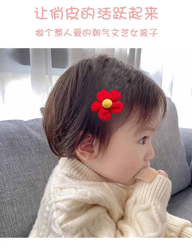 Cute Faux Fur Hair Clips for Girls Baby Bangs Clip — feature 26