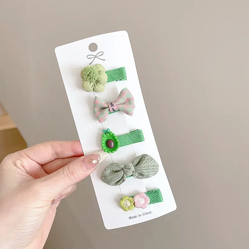 Cute Faux Fur Hair Clips for Girls Baby Bangs Clip - Image 11