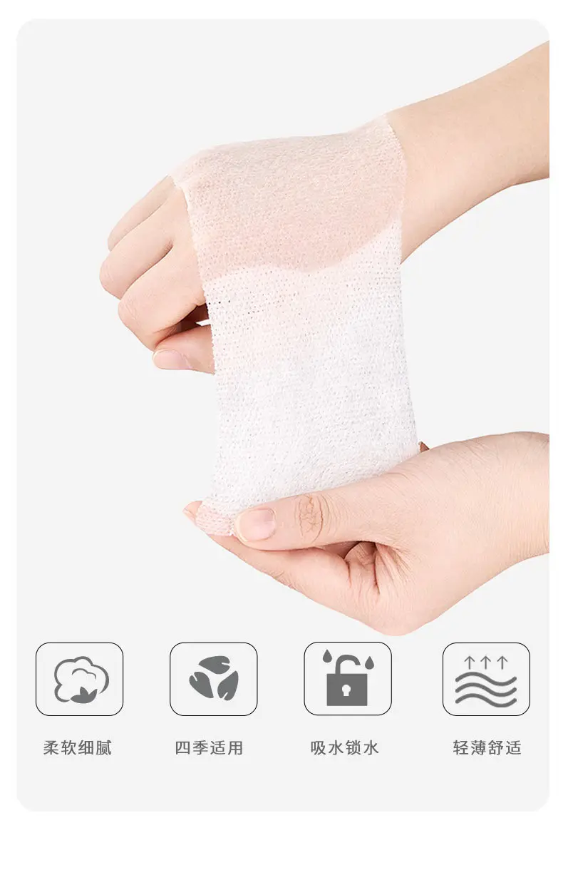 Stretchable Nose Opening Wet Compress Cotton for Face — feature 9
