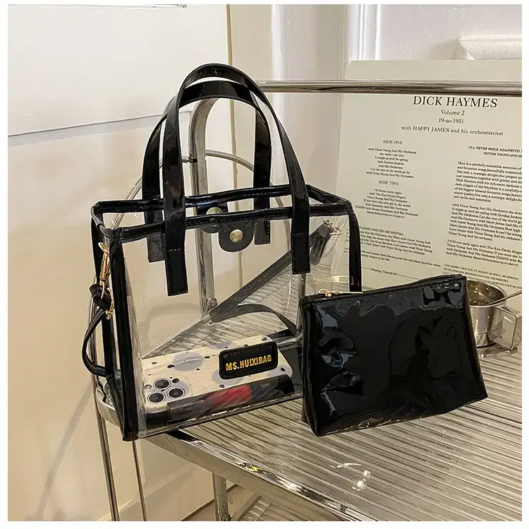 Transparent Jelly Shoulder Bag Pink 2023 — feature 27