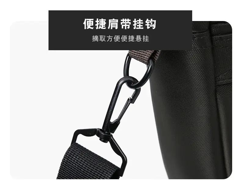Black Factory Wholesale Business Laptop Bag Shoulder Commuter — feature 15