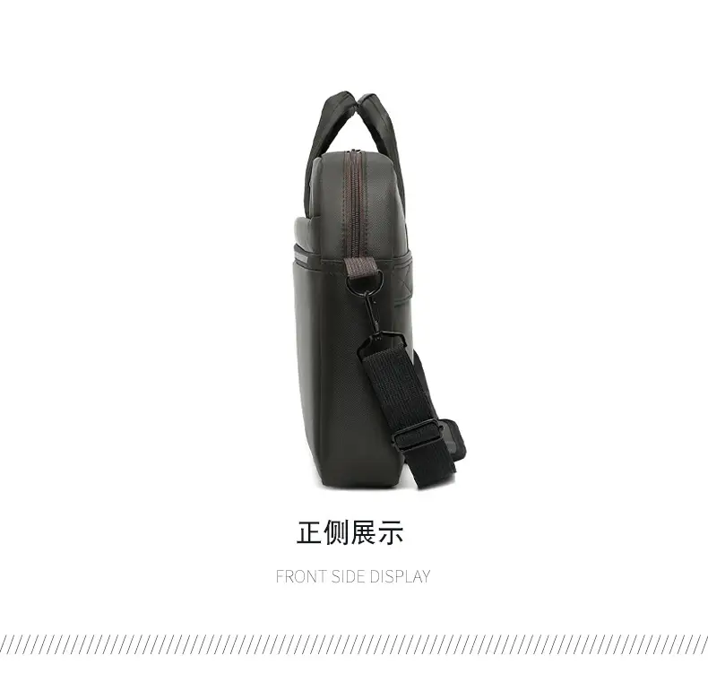 Black Factory Wholesale Business Laptop Bag Shoulder Commuter — feature 21