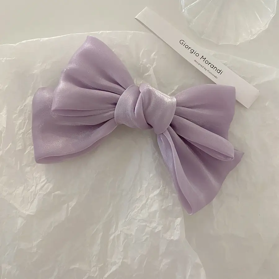 Korean Style Bow Hairpin with French Retro Design - Image 12