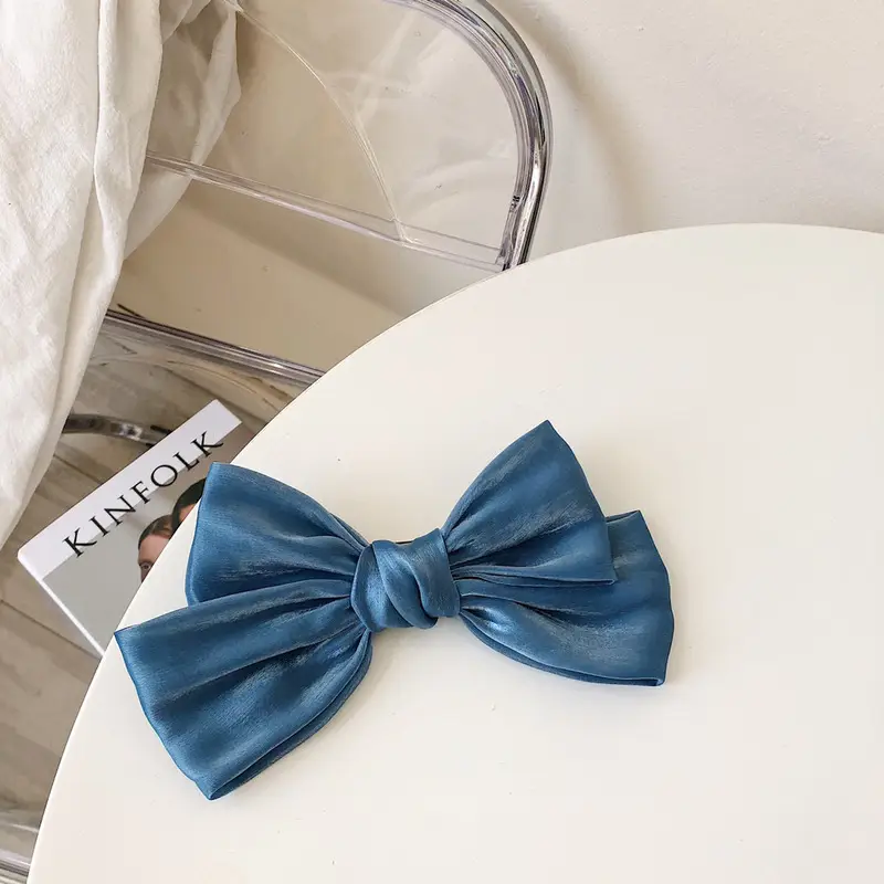 Korean Style Bow Hairpin with French Retro Design - Image 17