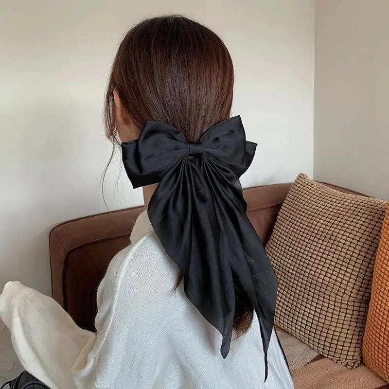 Korean Style Bow Hairpin with French Retro Design - Image 19