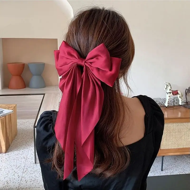 Korean Style Bow Hairpin with French Retro Design - Image 20