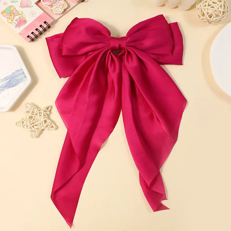 Korean Style Bow Hairpin with French Retro Design - Image 32