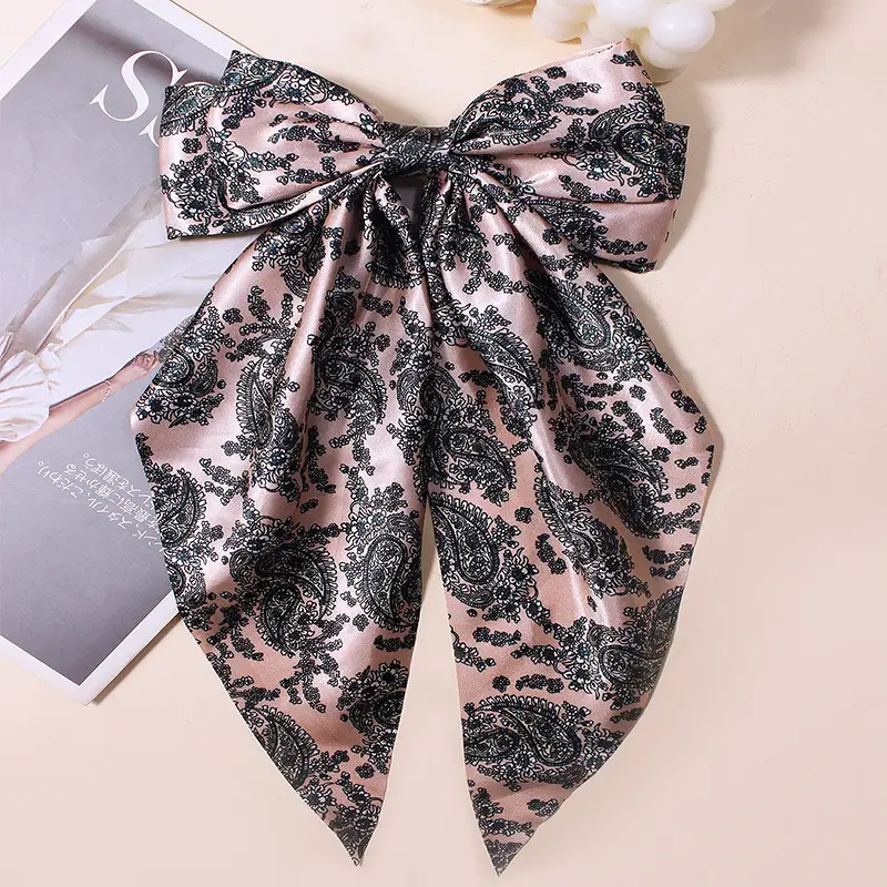Korean Style Bow Hairpin with French Retro Design - Image 34