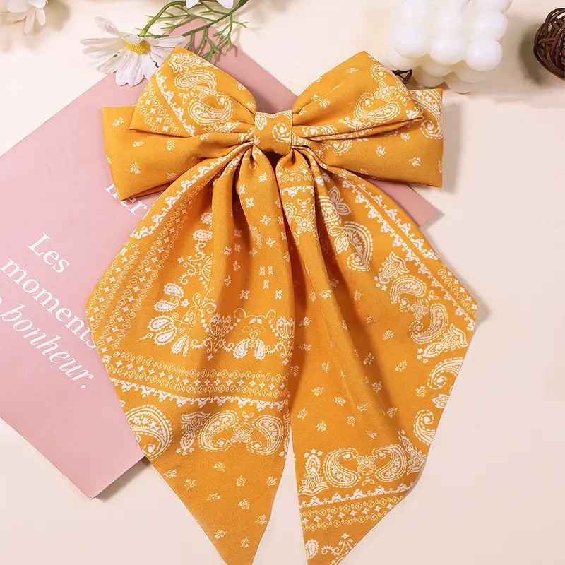 Korean Style Bow Hairpin with French Retro Design - Image 35
