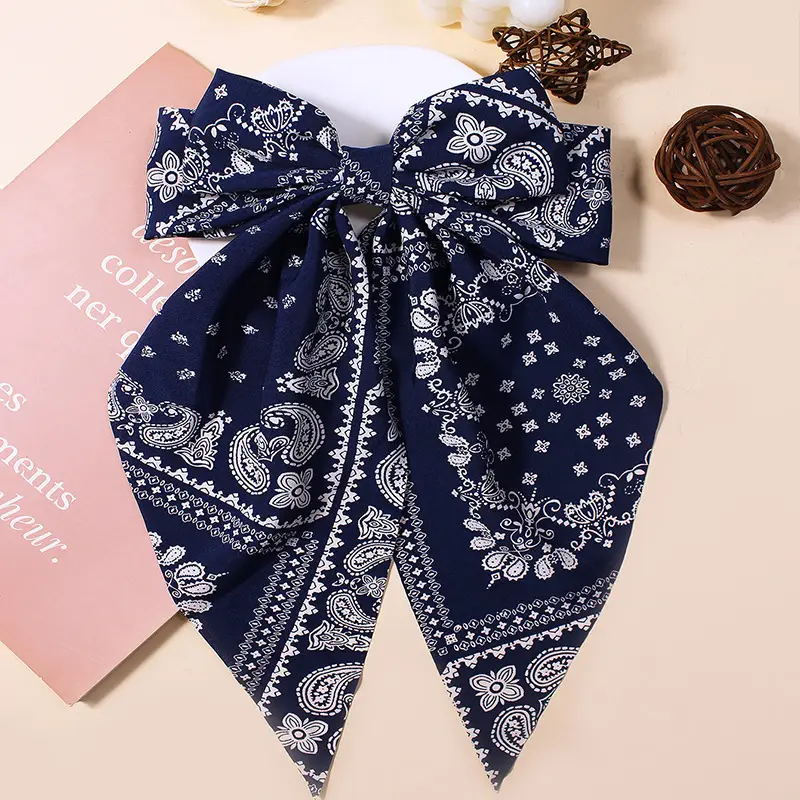 Korean Style Bow Hairpin with French Retro Design - Image 36