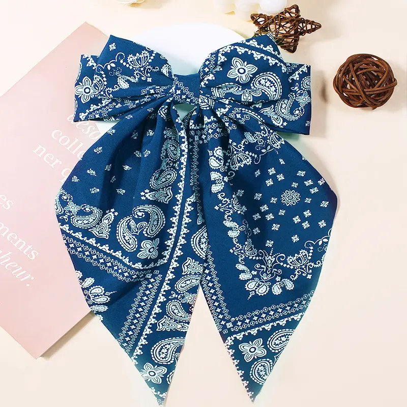 Korean Style Bow Hairpin with French Retro Design - Image 38