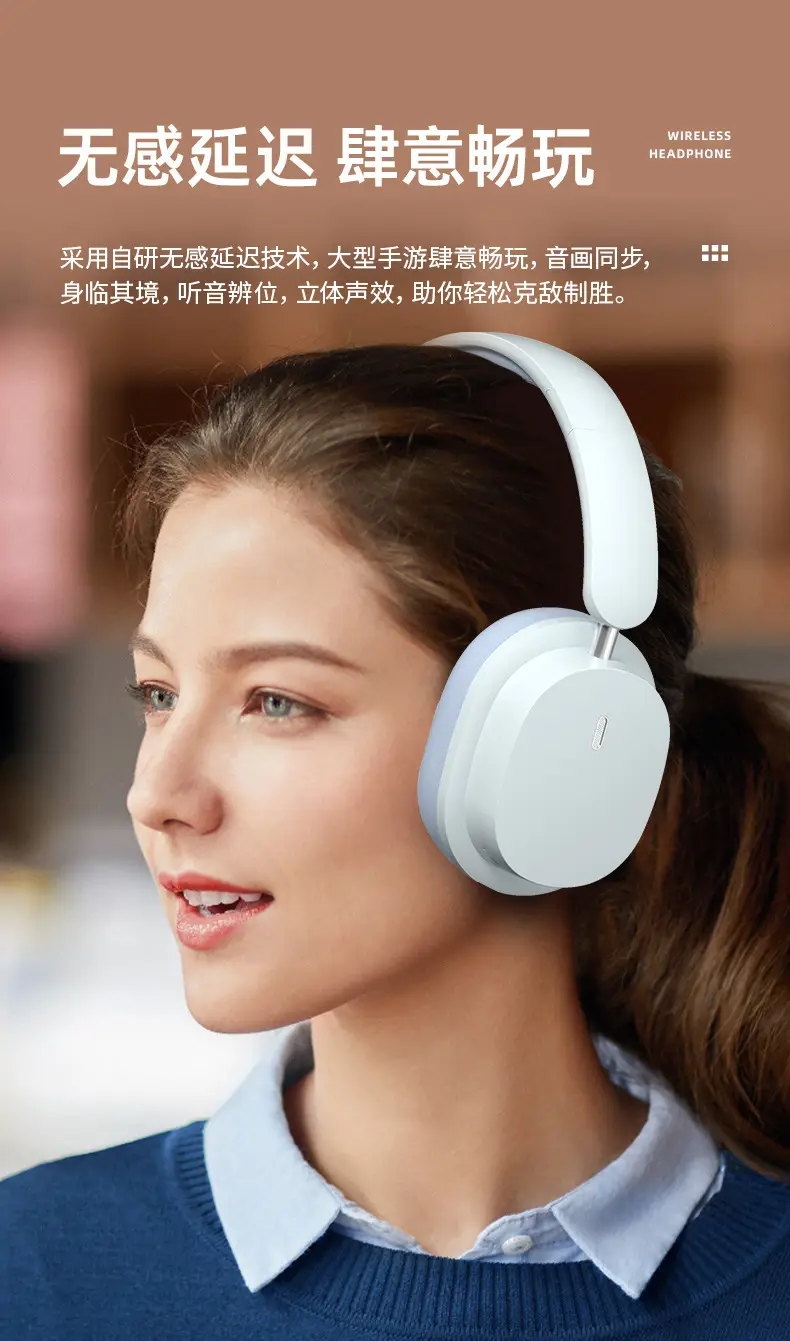 Pink Noise-Red Bluetooth Headset with 3.5mm Cable — feature 15