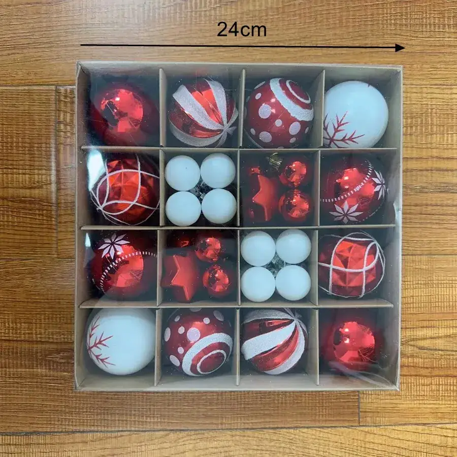 Cross-Country Christmas Tree Balls 44Pcs Box — feature 3
