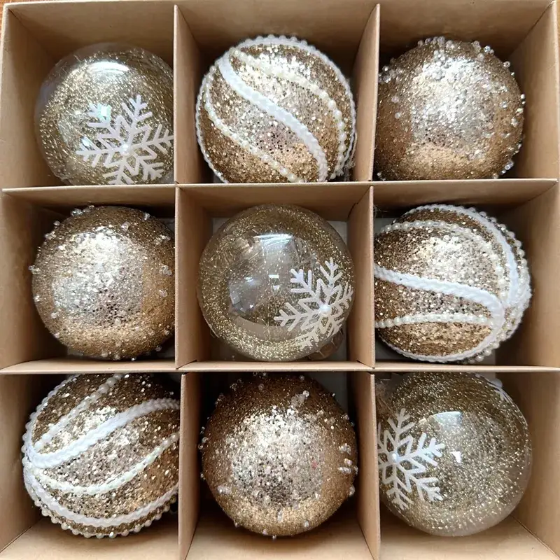 Cross-Country Christmas Tree Balls 44Pcs Box