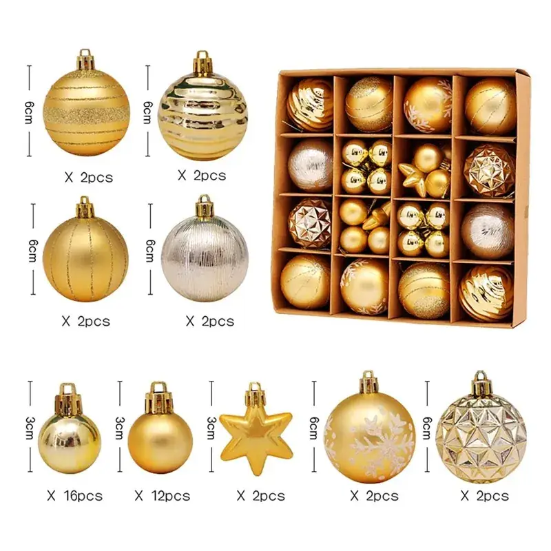 42pcs Gold-13-10