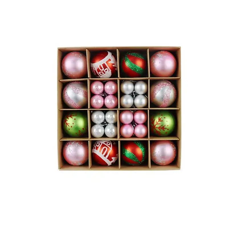 Cross-Country Christmas Tree Balls 44Pcs Box