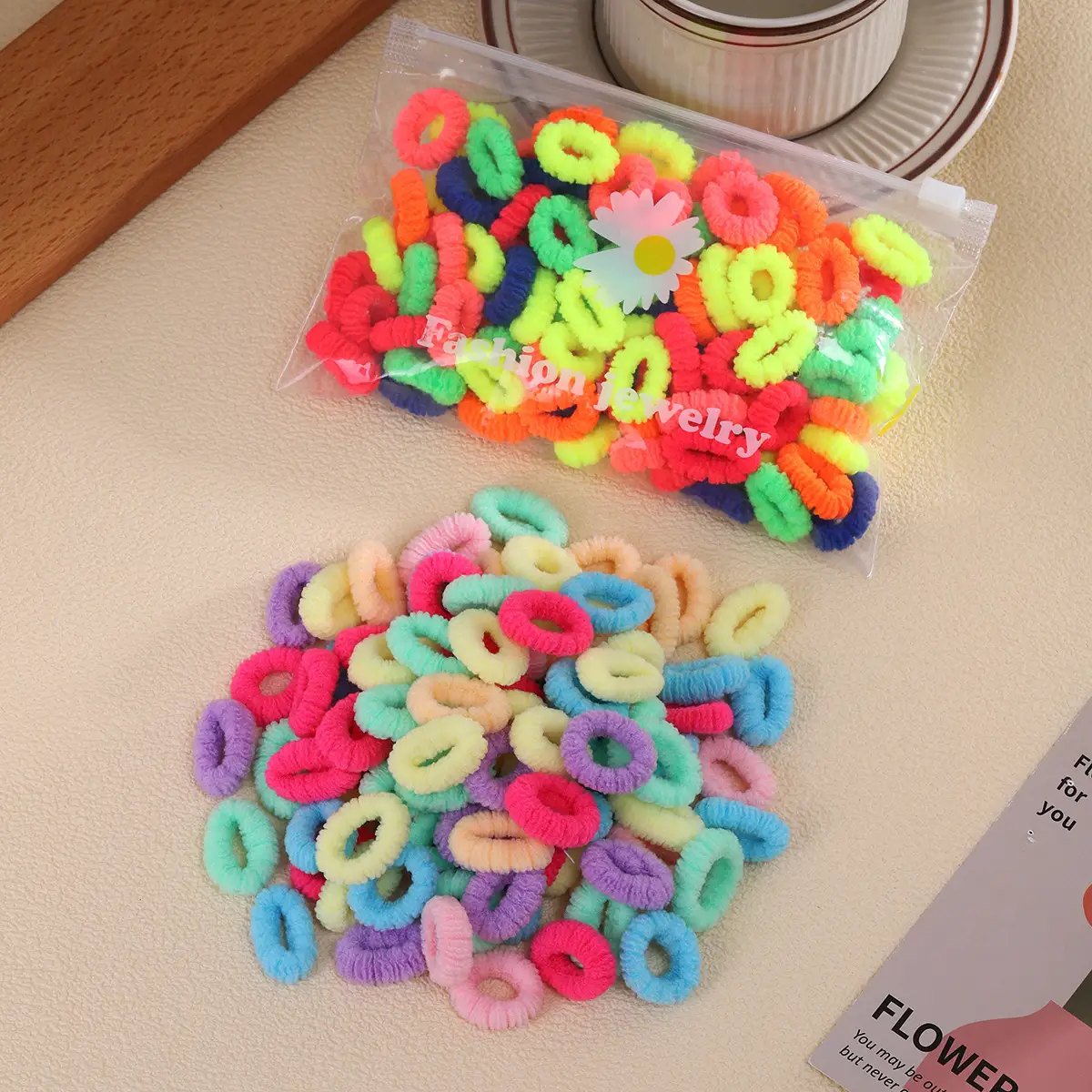 Baby Flower Hair Bands for Girls High Elastic Non-Toxic — feature 34