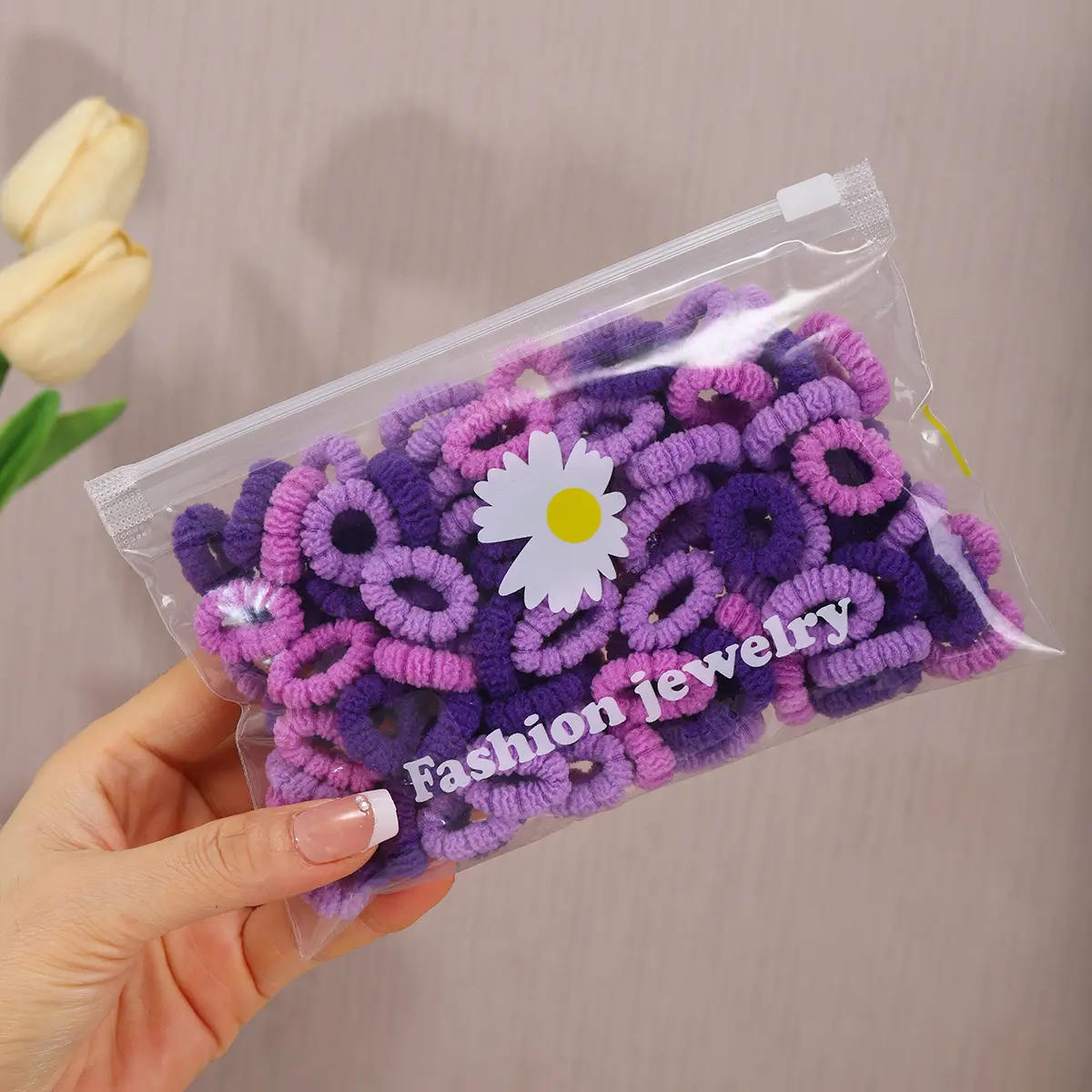 Baby Flower Hair Bands for Girls High Elastic Non-Toxic — feature 39