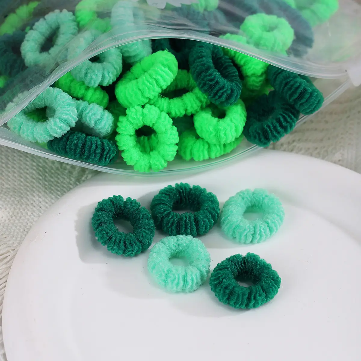 Baby Flower Hair Bands for Girls High Elastic Non-Toxic - Image 5