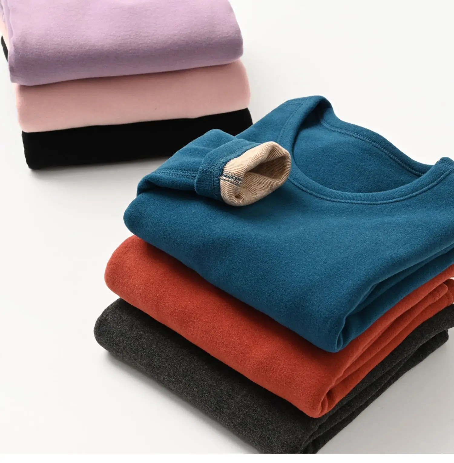 Children's Blue Long Sleeve Sweatshirt Set — feature 8