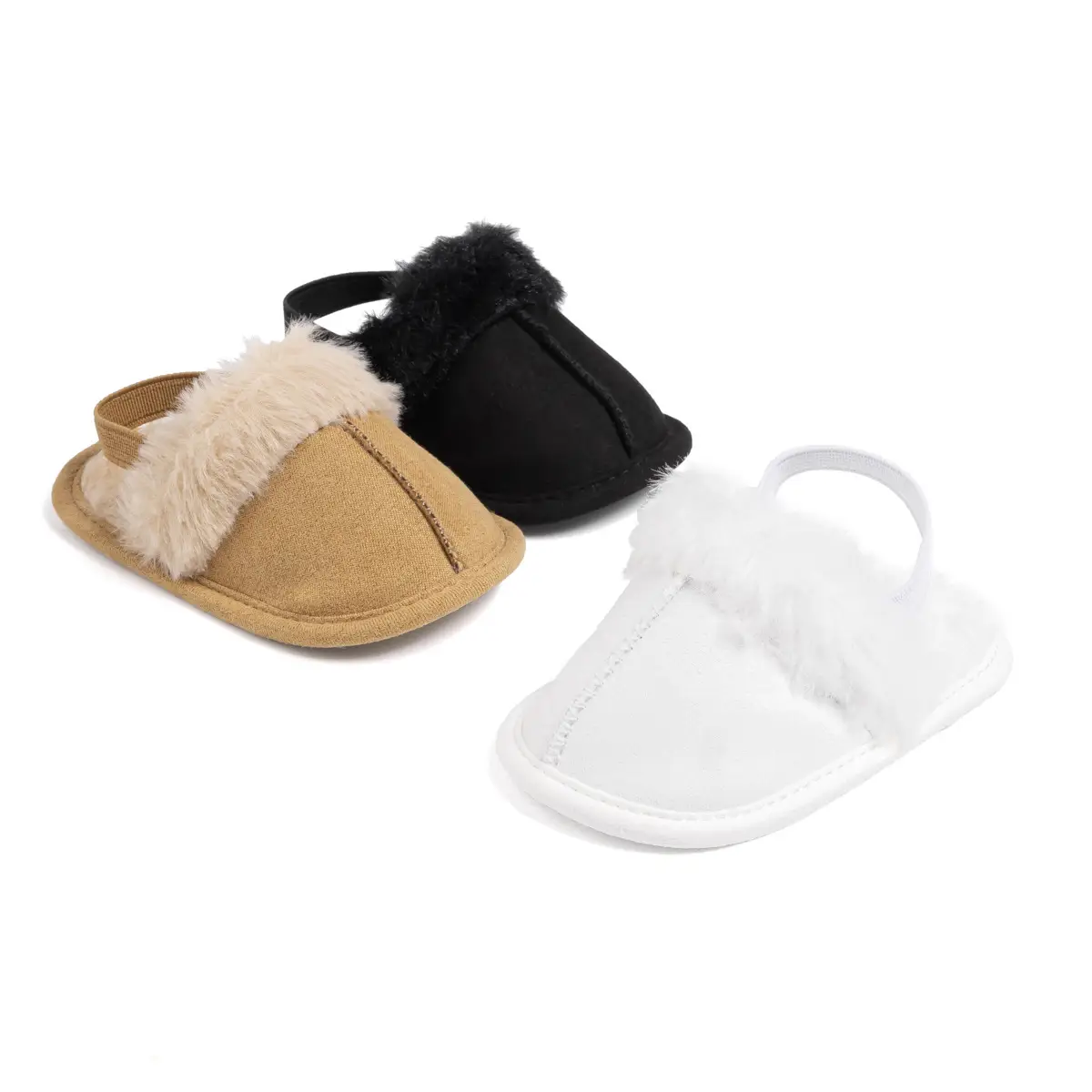 Warm Furry Toddler Shoes for 0-1 Years Old