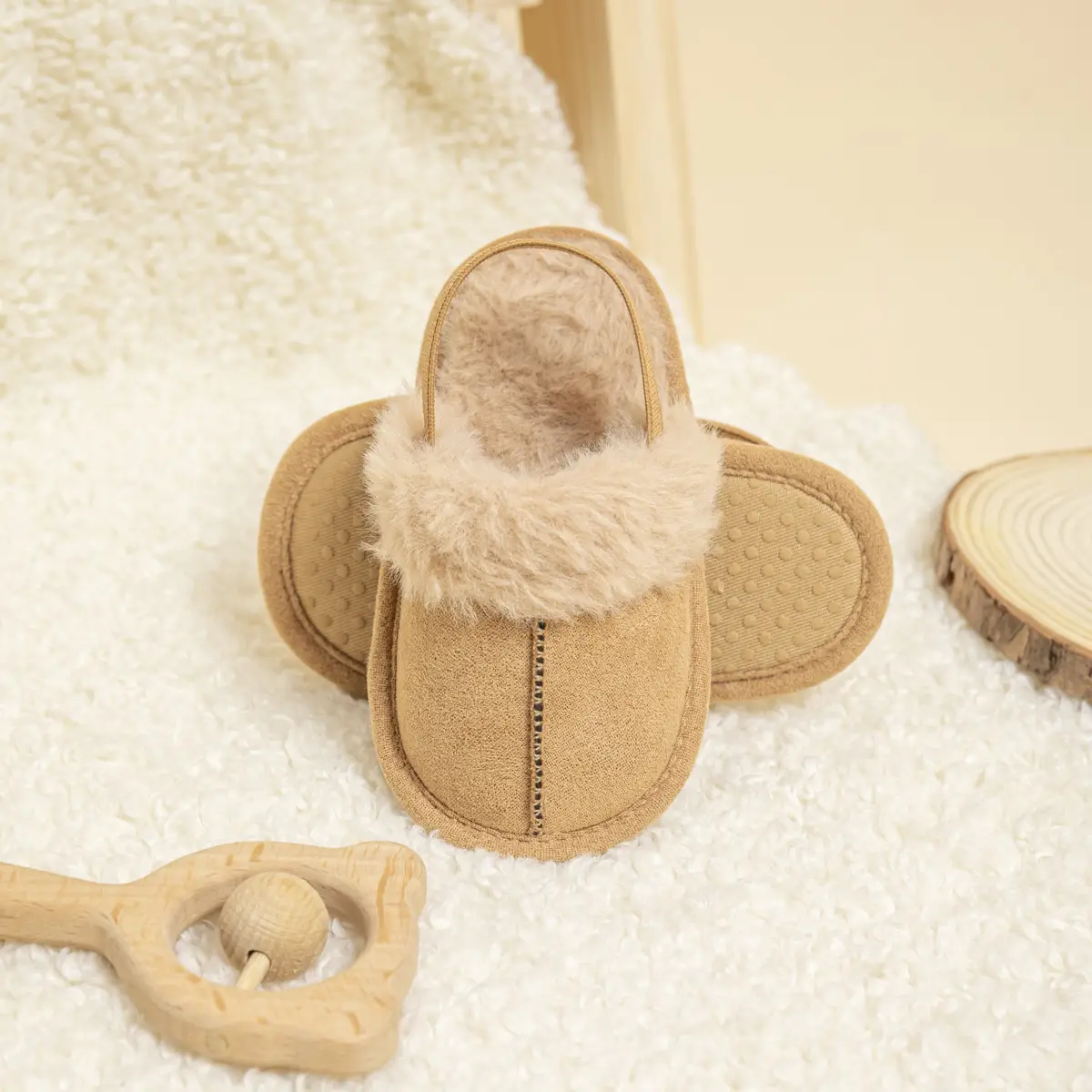 Warm Furry Toddler Shoes for 0-1 Years Old — feature 7