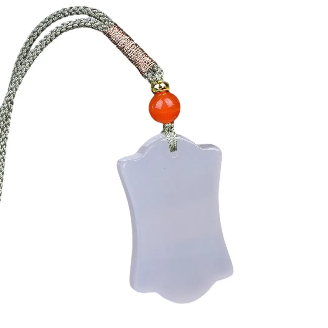 Exquisite Gold & Jade Ping An Necklace for Women - Image 6