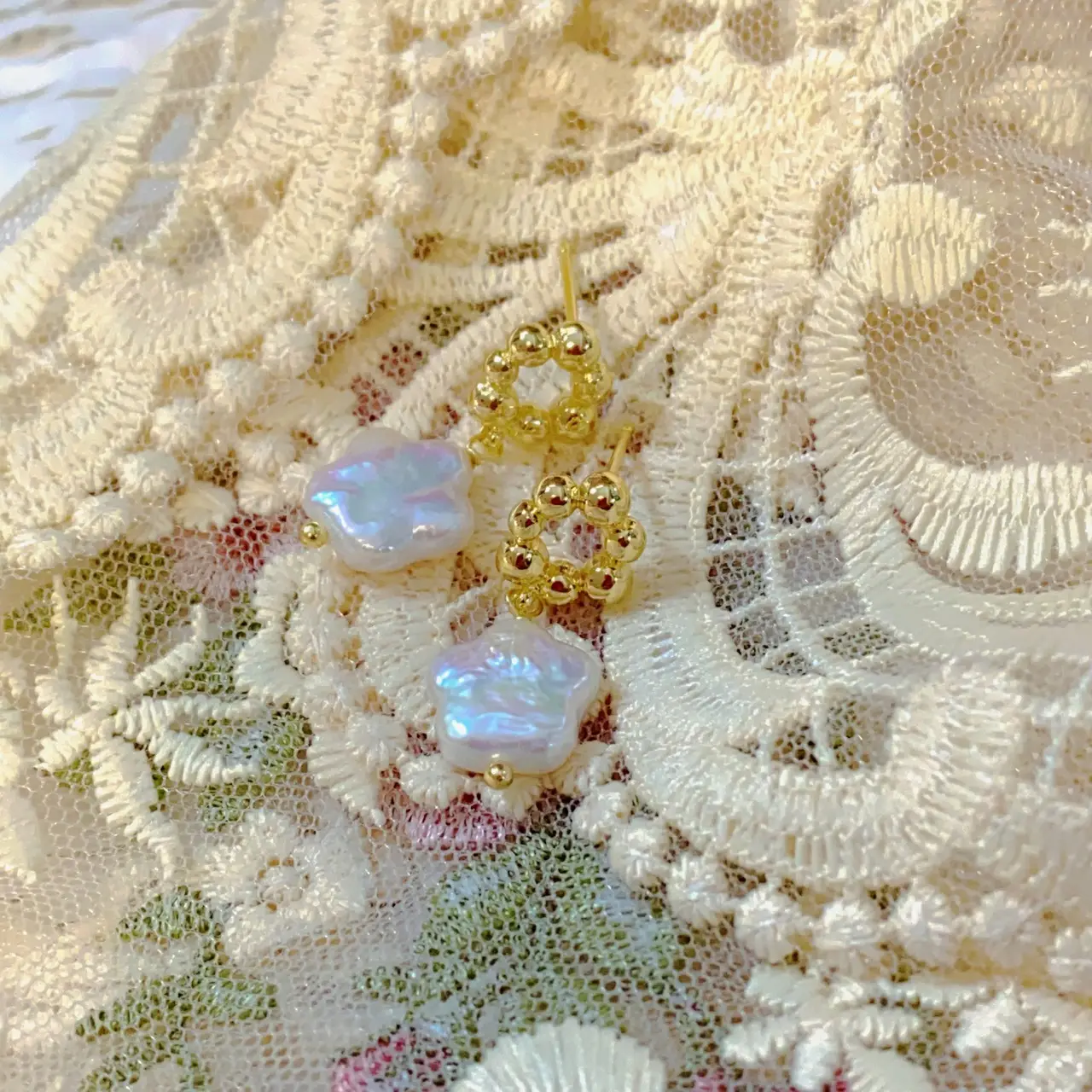 French Retro Pearl Earrings Women Elegant Silver - Image 5