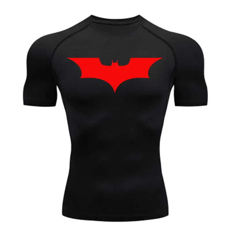 Men's Batman Graphic Compression T-Shirt Grey — feature 5