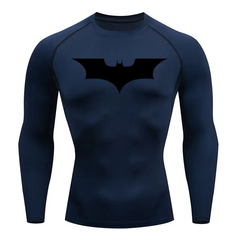 Men's Batman Graphic Compression T-Shirt Grey - Image 18