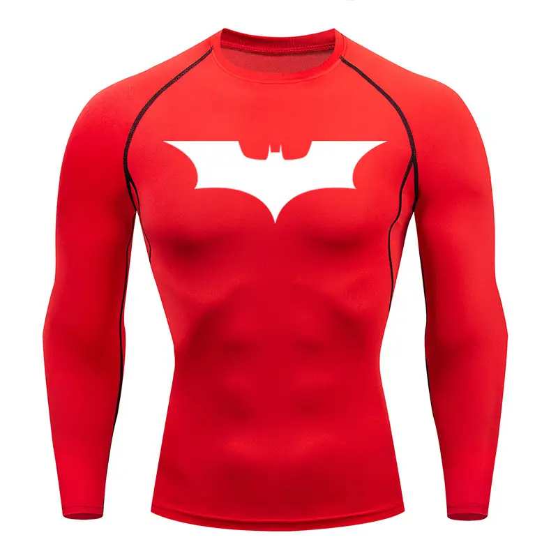 Men's Batman Graphic Compression T-Shirt Grey - Image 24