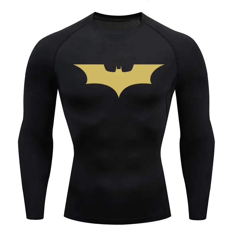 Men's Batman Graphic Compression T-Shirt Grey - Image 27