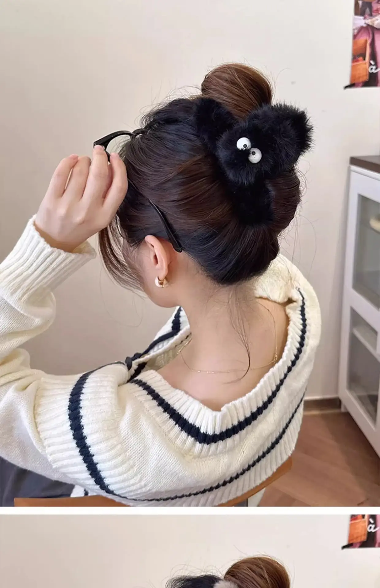 Cute Plush Shark Clip for Girls Hairpin 2023 — feature 4