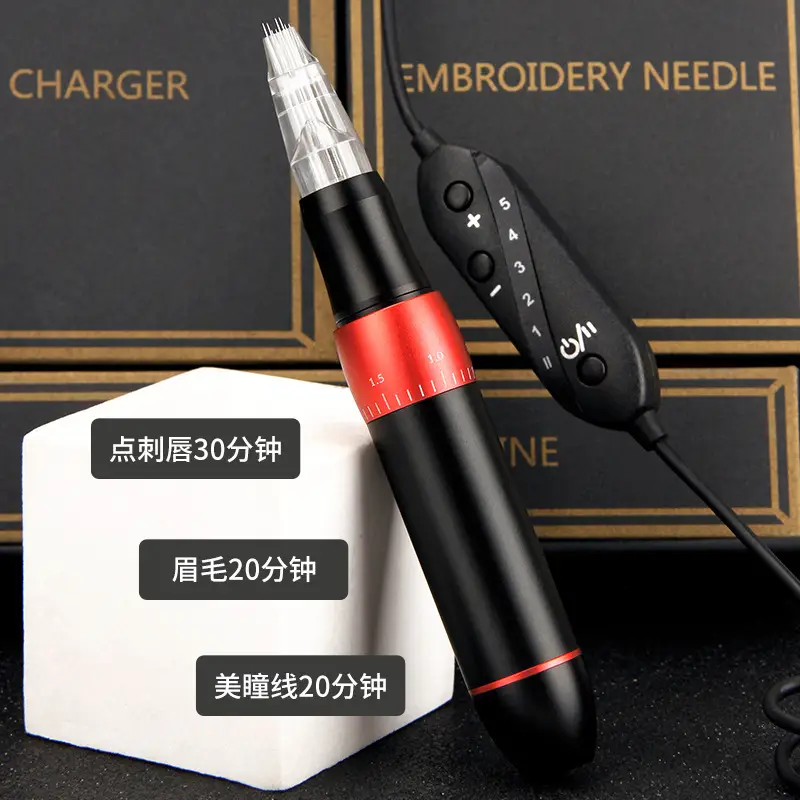 Tattoo Eyebrow & Lip Eyeliner 3-Pore Needle Machine - Image 9