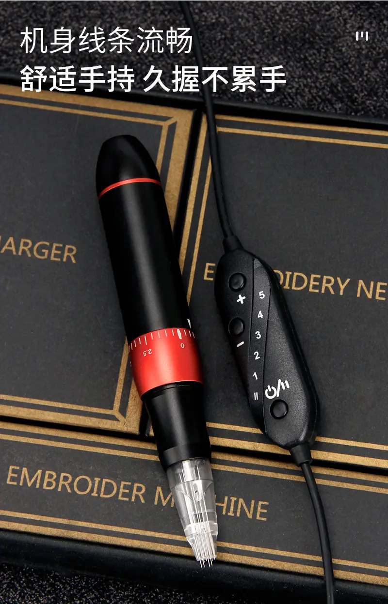 Tattoo Eyebrow & Lip Eyeliner 3-Pore Needle Machine — feature 3