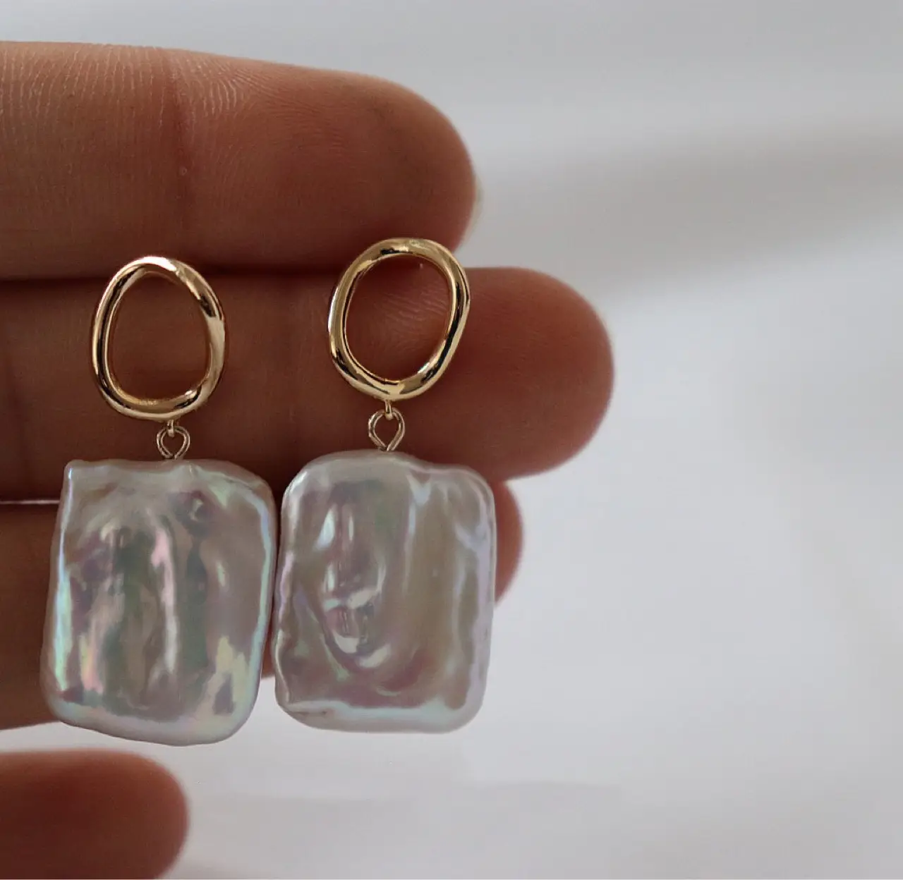 925 Silver Pearl Earrings for Women Retro Fashion — feature 2