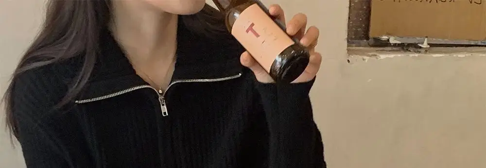 2026 Autumn/Winter New Zipper Sweater Knitwear for Women, Loose Fit, Stylish and Unique Design, Trendy Base Layer Top — feature 26