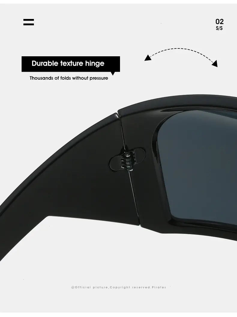 Futuristic Grey Wrap Around Sunglasses for Men Women β feature 20