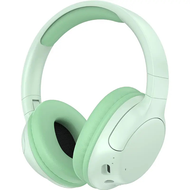 Wireless Bluetooth Headset Pink White Ultra Long Battery - Image 5