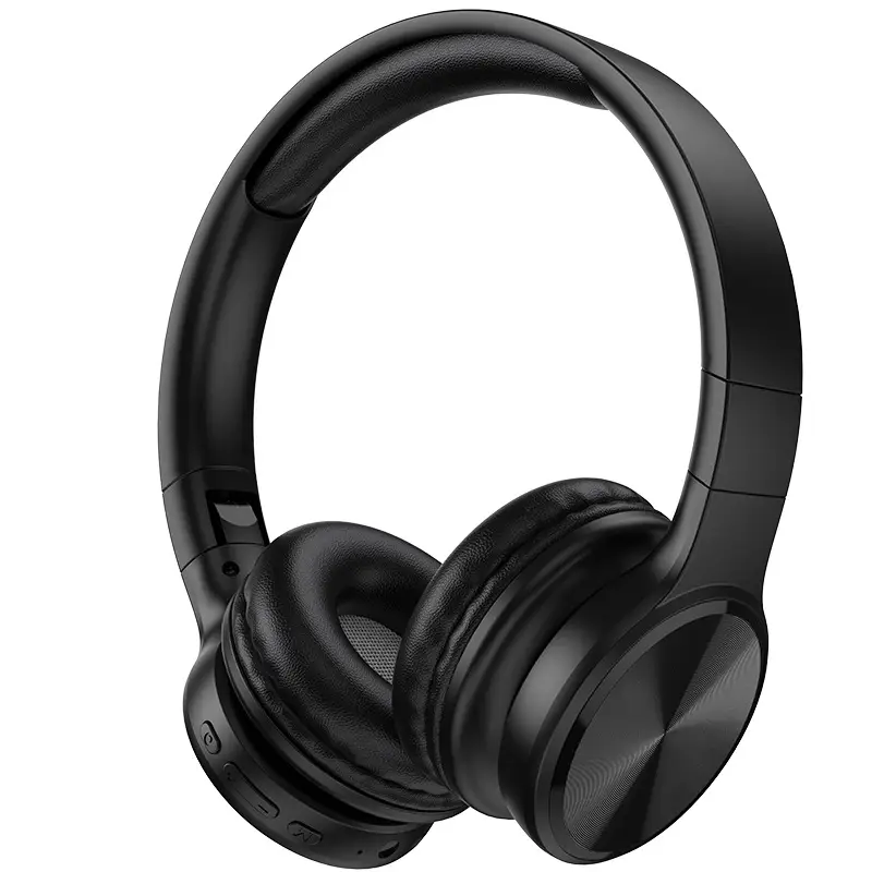 Wireless Bluetooth Headset Pink White Gaming Music