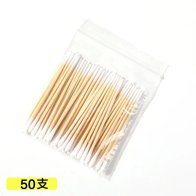 Multi-Functional Makeup Cotton Swabs 10 Pcs Bamboo - Image 6